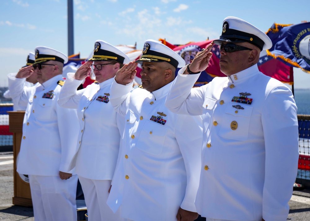 Comstock change of command