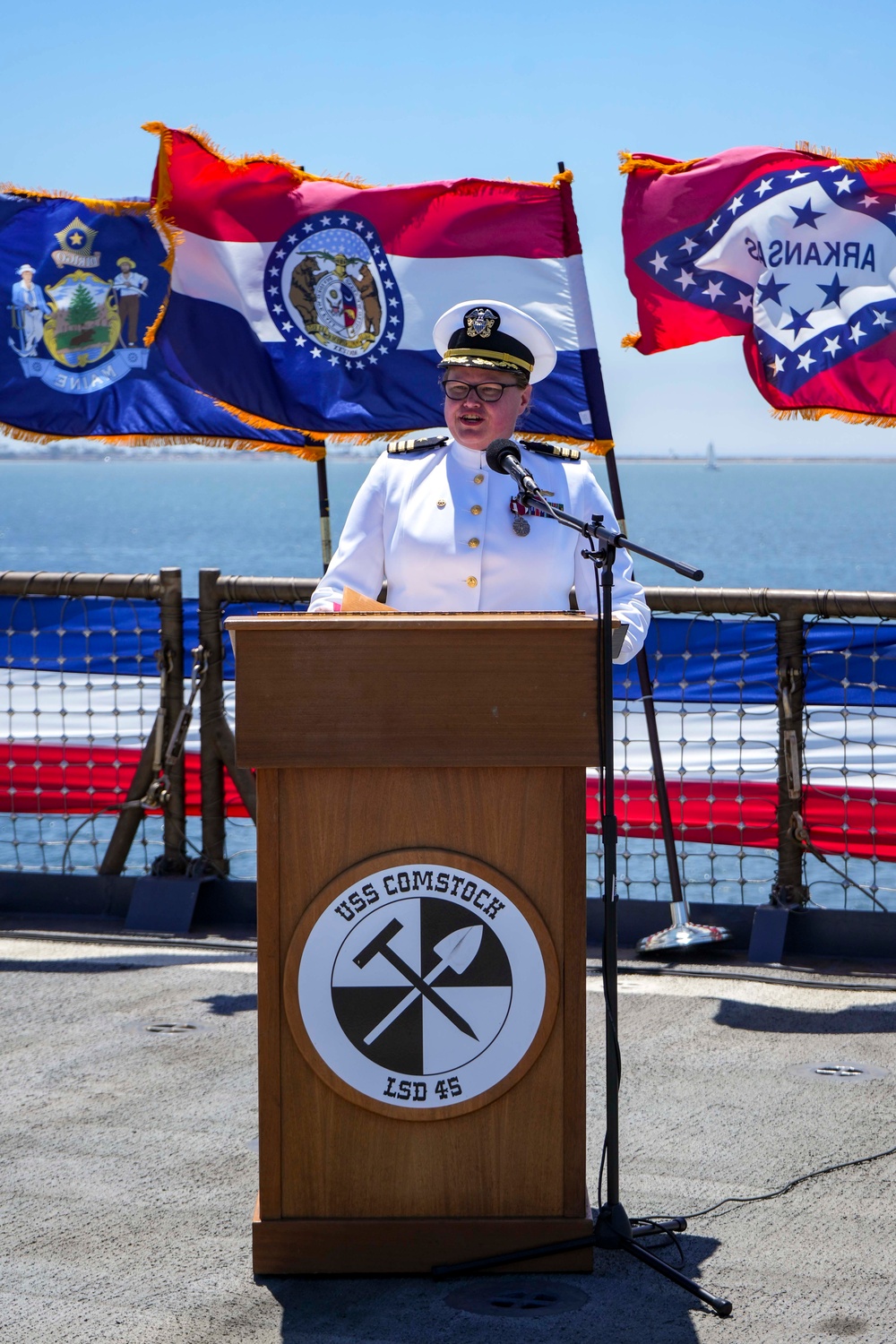 Comstock change of command