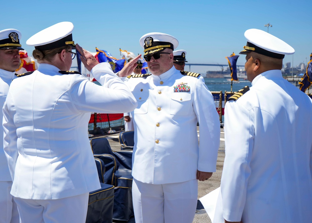 Comstock change of command