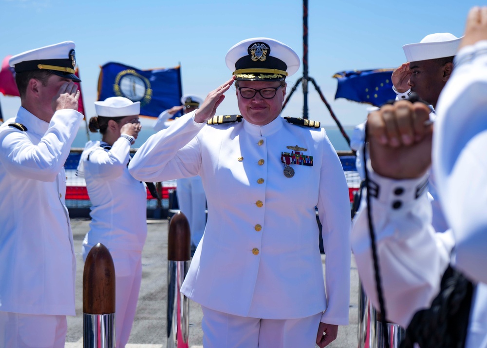 Comstock change of command