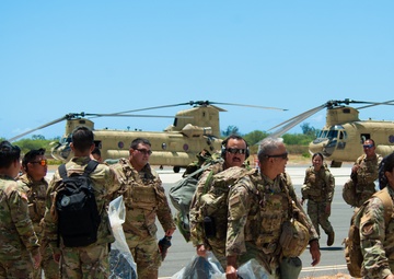 Hawaii ANG recovery teams return to Oahu after initial Maui wildfire response