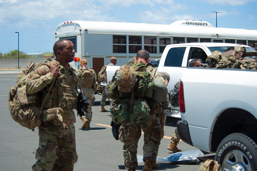 Hawaii ANG recovery teams return to Oahu after initial Maui wildfire response