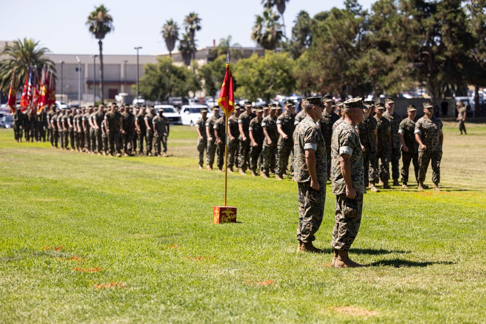 I MEF Commanding General Succession of Command Ceremony