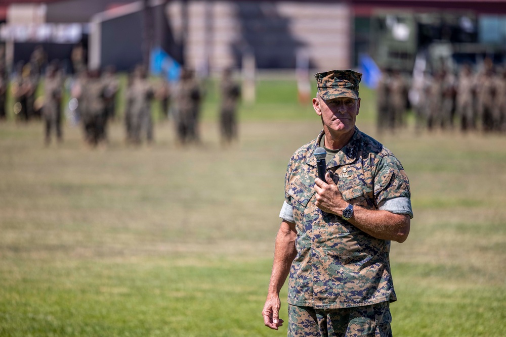 I MEF Commanding General Succession of Command Ceremony