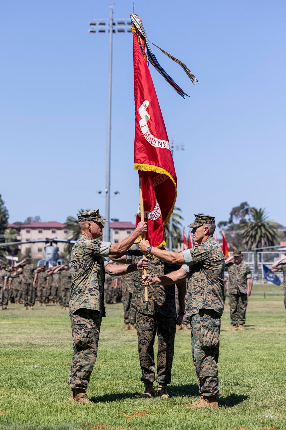 I MEF Commanding General Succession of Command Ceremony