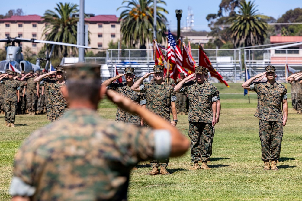 I MEF Commanding General Succession of Command Ceremony