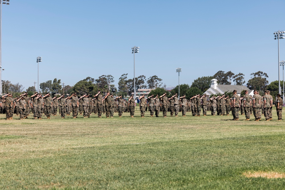 I MEF Commanding General Succession of Command Ceremony