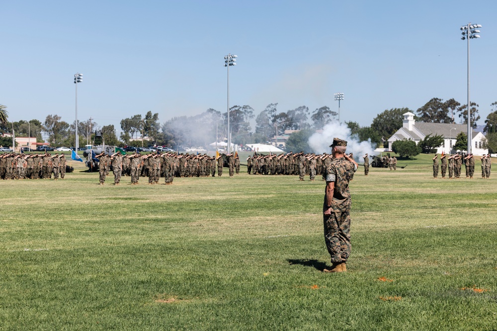 I MEF Commanding General Succession of Command Ceremony