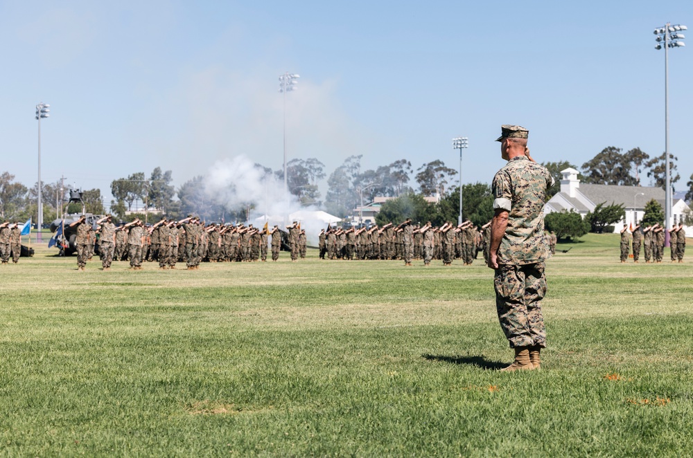 I MEF Commanding General Succession of Command Ceremony