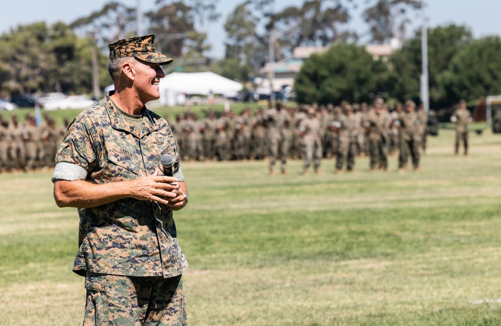 I MEF Commanding General Succession of Command Ceremony