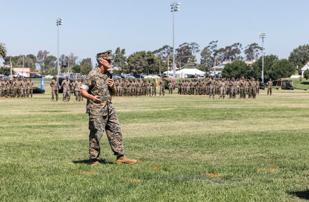 I MEF Commanding General Succession of Command Ceremony