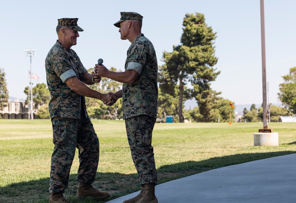 I MEF Commanding General Succession of Command Ceremony