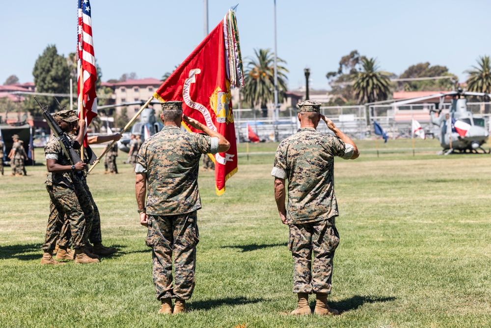 I MEF Commanding General Succession of Command Ceremony