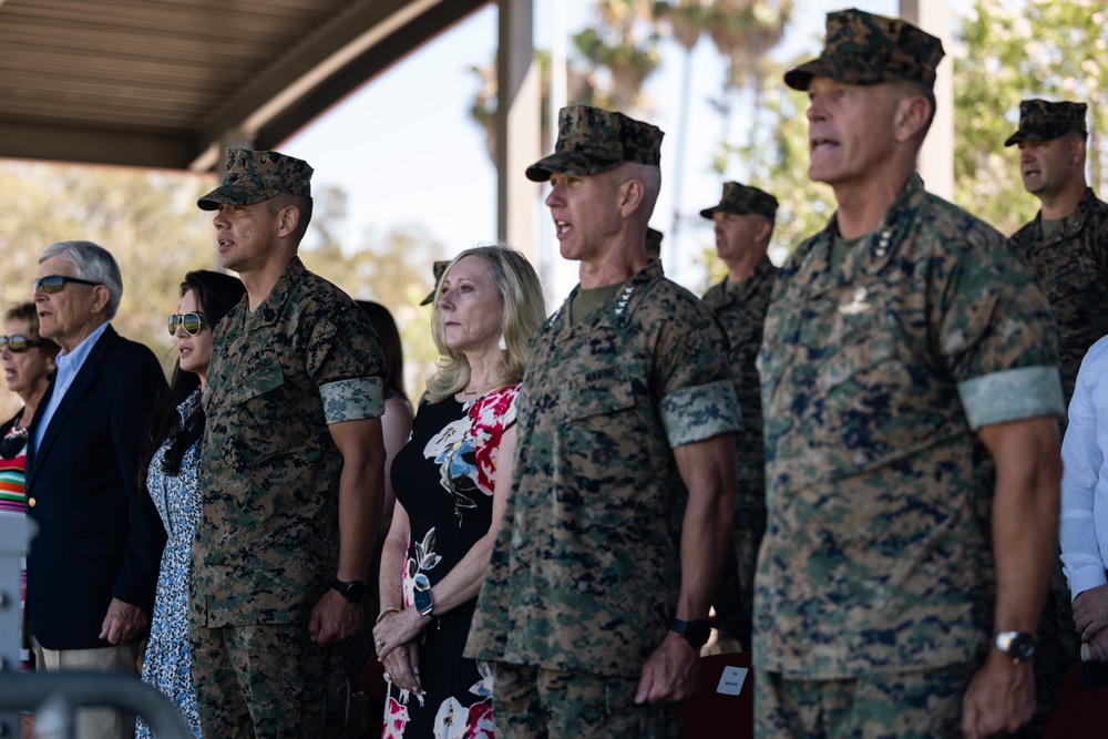 I MEF Commanding General Succession of Command Ceremony