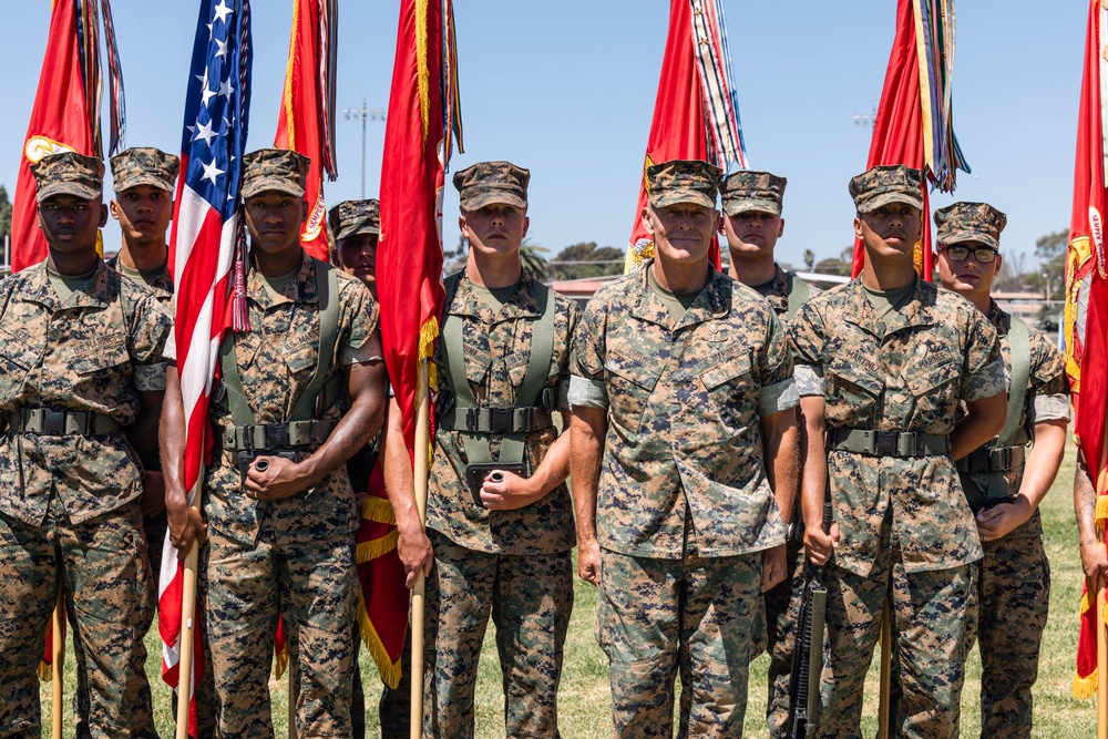 I MEF Commanding General Succession of Command Ceremony