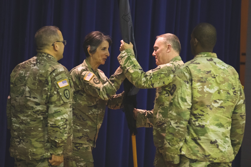 Colonel Dane Sandersen officially steps into the position of Brigade Commander for the Army Reserve Cyber Protection Brigade