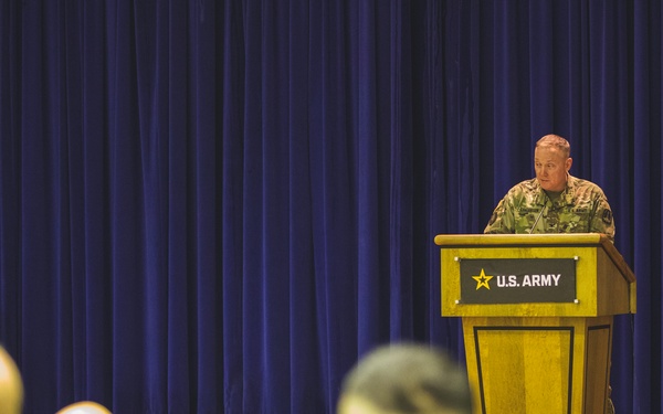Colonel Dane Sandersen officially steps into the position of Brigade Commander for the Army Reserve Cyber Protection Brigade