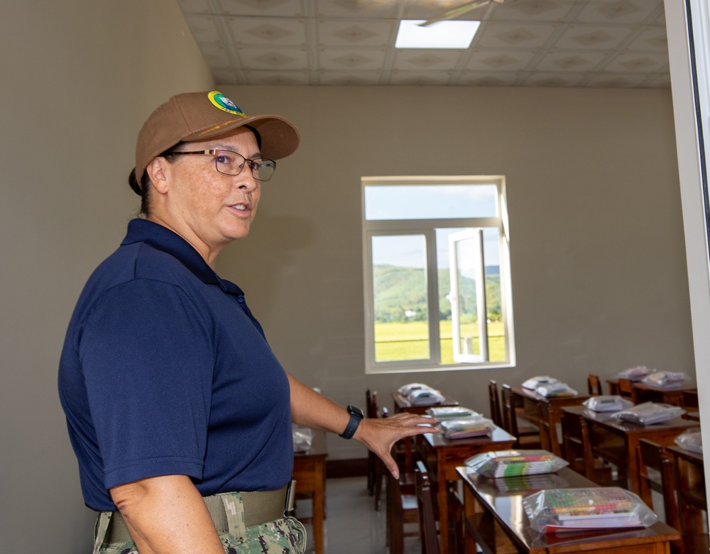 Pacific Partnership 2023: Ribbon Cutting at Hoa Dinh Tay Primary School