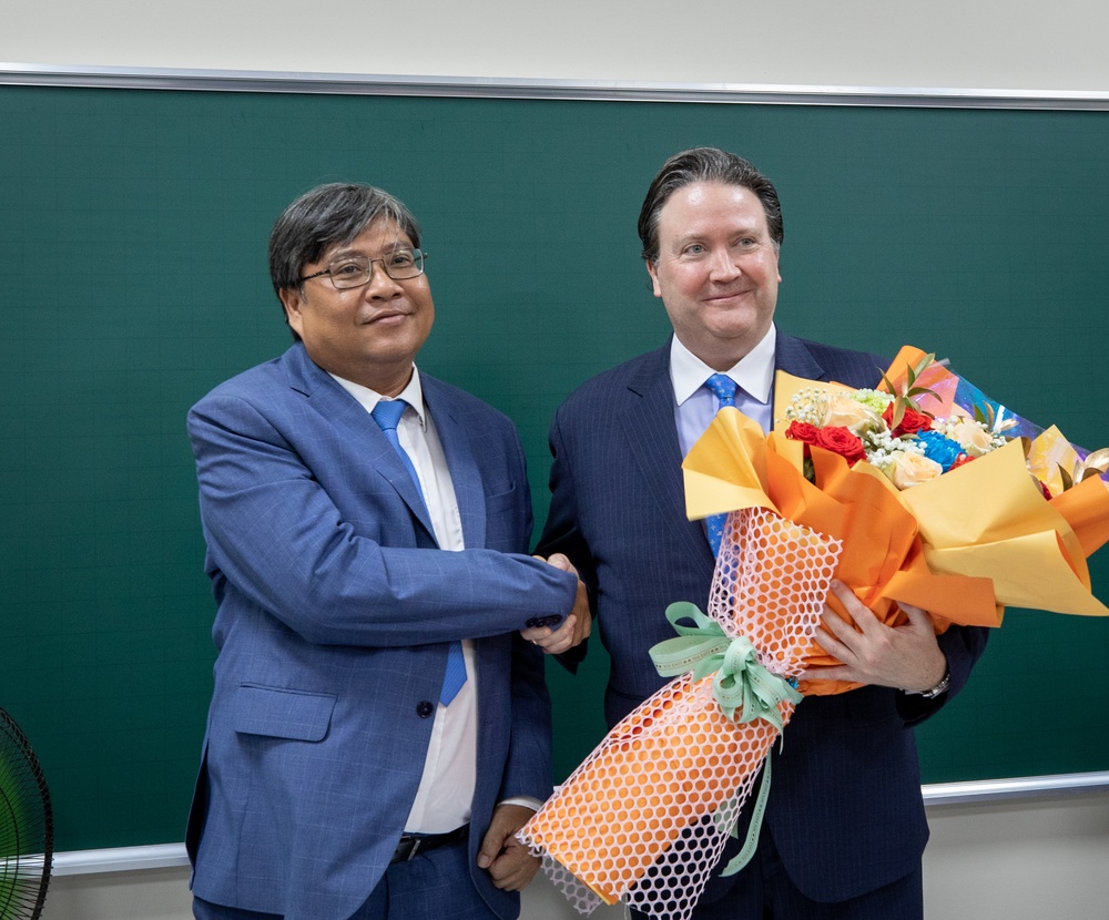 Pacific Partnership 2023: Ribbon Cutting at Hoa Dinh Tay Primary School