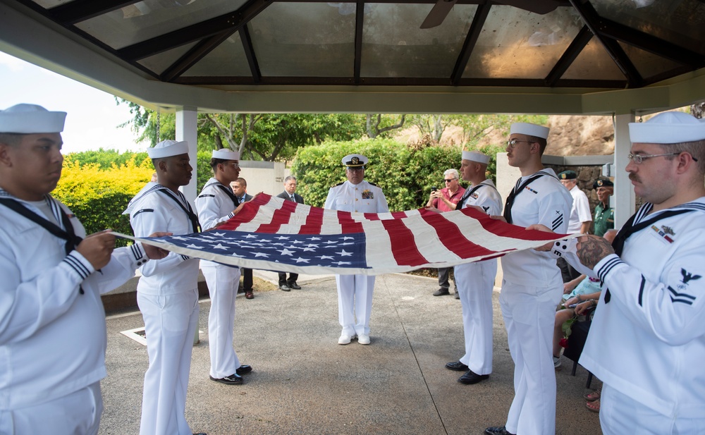 U.S. Navy Warrant Officer Machinist Daryl Goggin Interment Ceremony