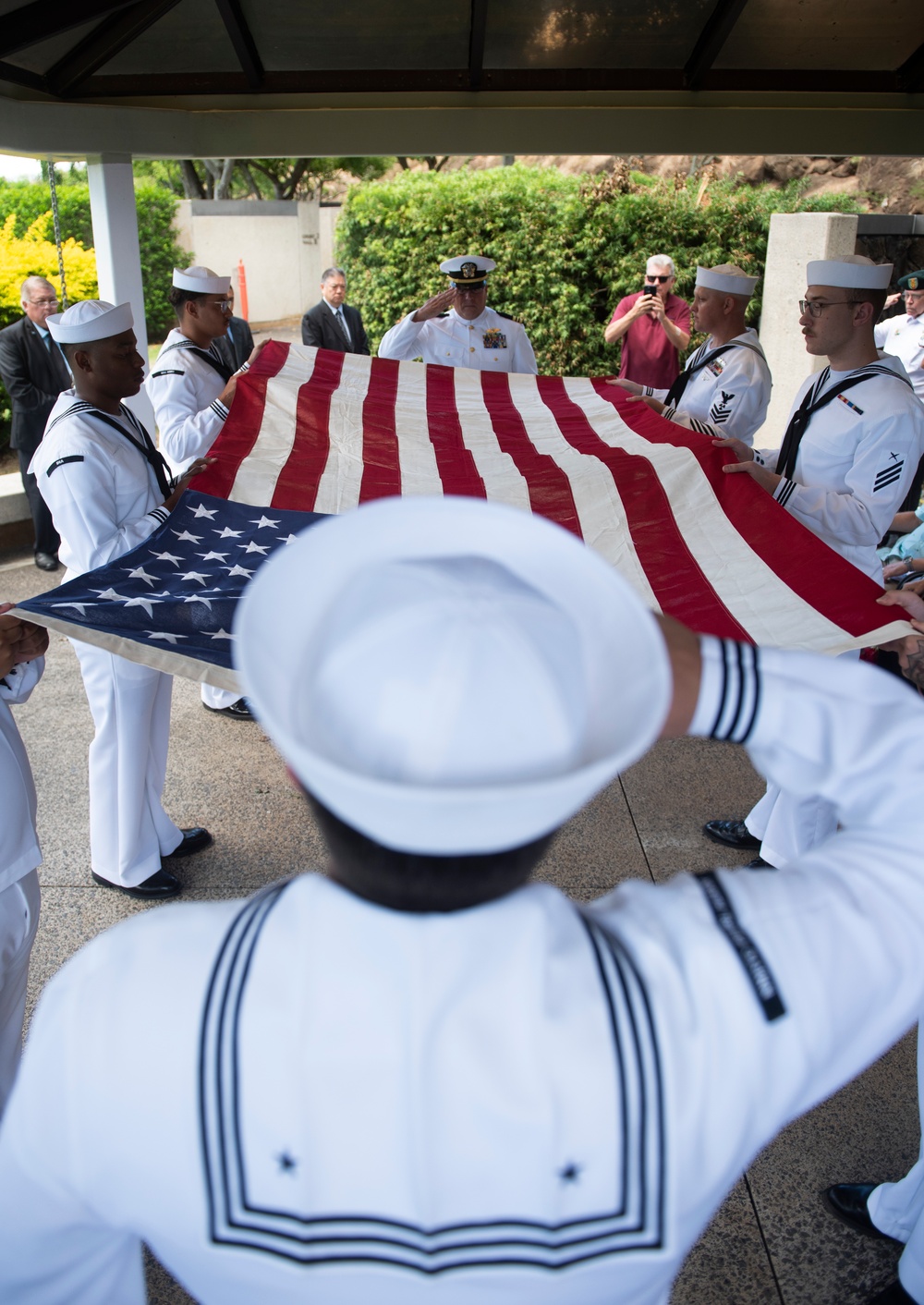 U.S. Navy Warrant Officer Machinist Daryl Goggin Interment Ceremony