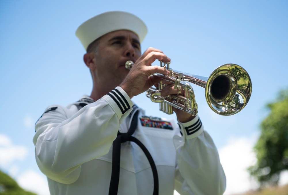 U.S. Navy Warrant Officer Machinist Daryl Goggin Interment Ceremony