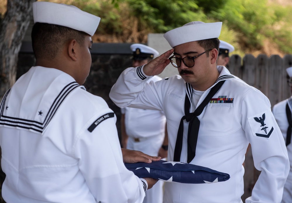 U.S. Navy Warrant Officer Machinist Daryl Goggin Interment Ceremony