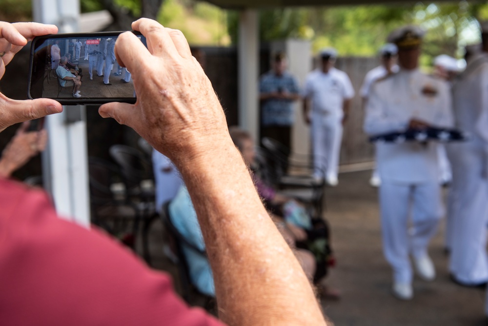 U.S. Navy Warrant Officer Machinist Daryl Goggin Interment Ceremony