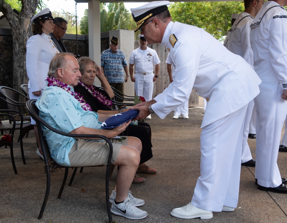 U.S. Navy Warrant Officer Machinist Daryl Goggin Interment Ceremony