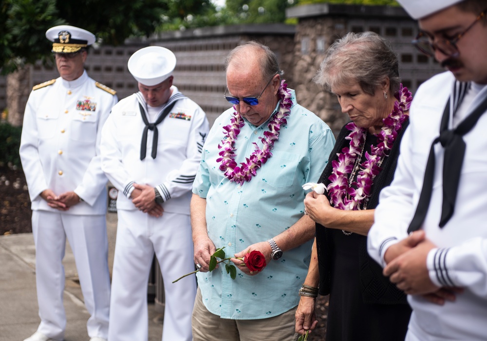 U.S. Navy Warrant Officer Machinist Daryl Goggin Interment Ceremony