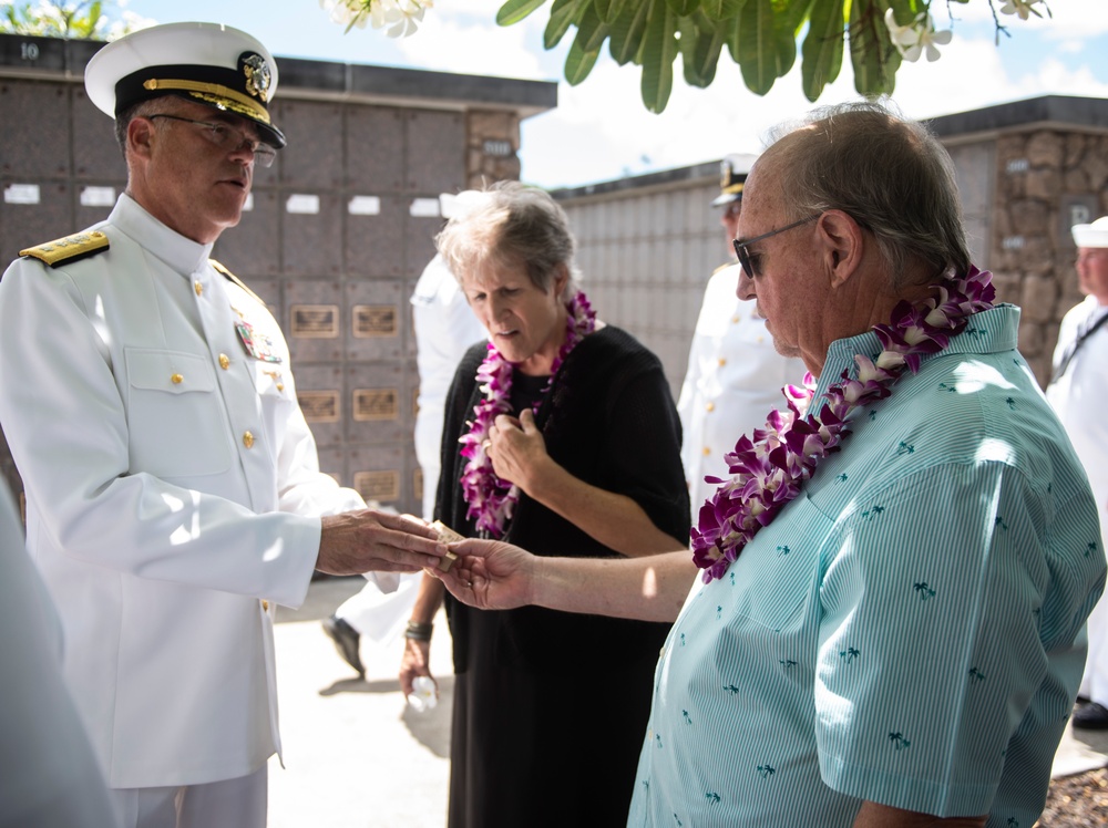 U.S. Navy Warrant Officer Machinist Daryl Goggin Interment Ceremony