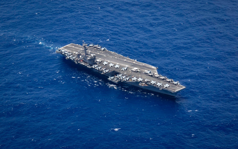 USS Carl Vinson (CVN 70) Conducts CMV-22B Osprey Flight Operations