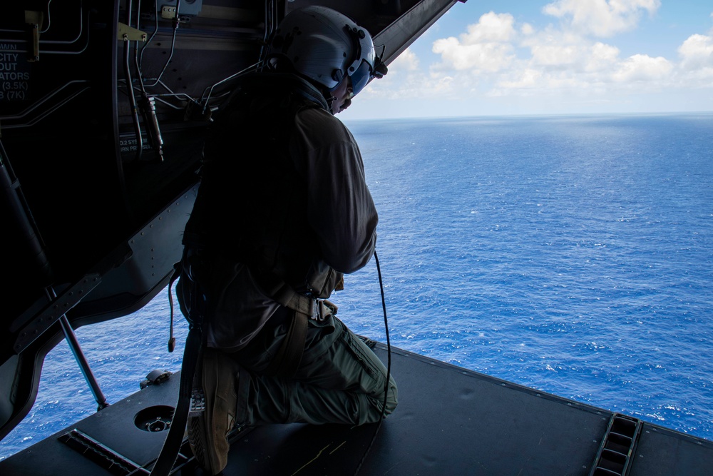 USS Carl Vinson (CVN 70) Conducts CMV-22B Osprey Flight Operations