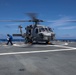 US Navy Helo Lands on USCGC Munro