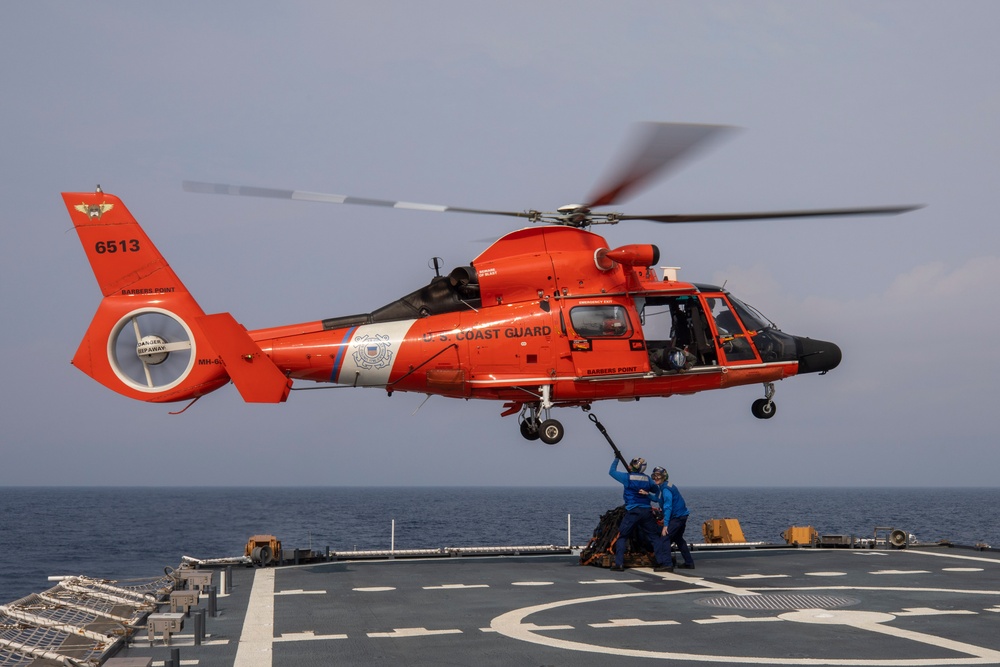 USCGC Munro Conducts Flight Operations