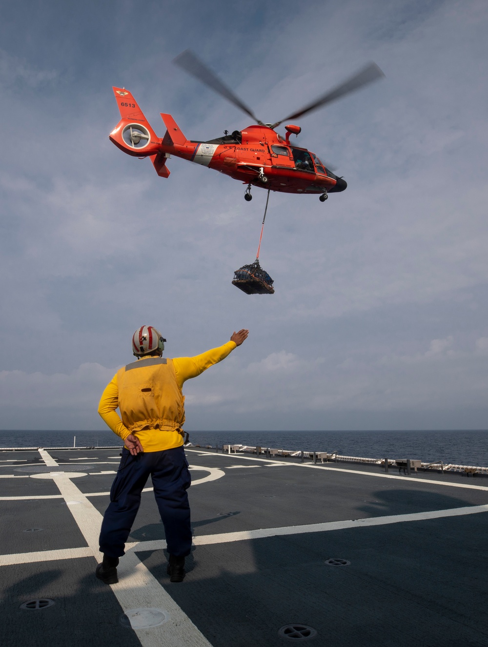 USCGC Munro Conducts Flight Operations