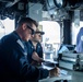 USS Normandy Conducts a Replenishment-at-Sea