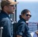 USS Normandy Conducts a Replenishment-at-Sea