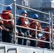 USS Normandy Conducts a Replenishment-at-Sea