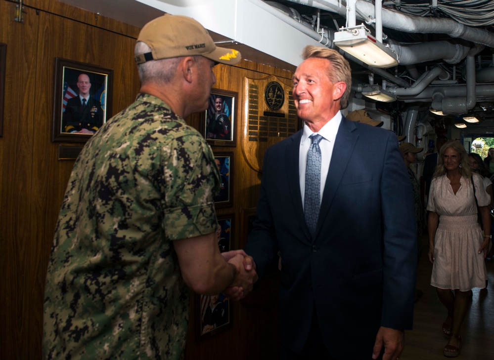 USS Mount Whitney KLE and Turkish Media Tour