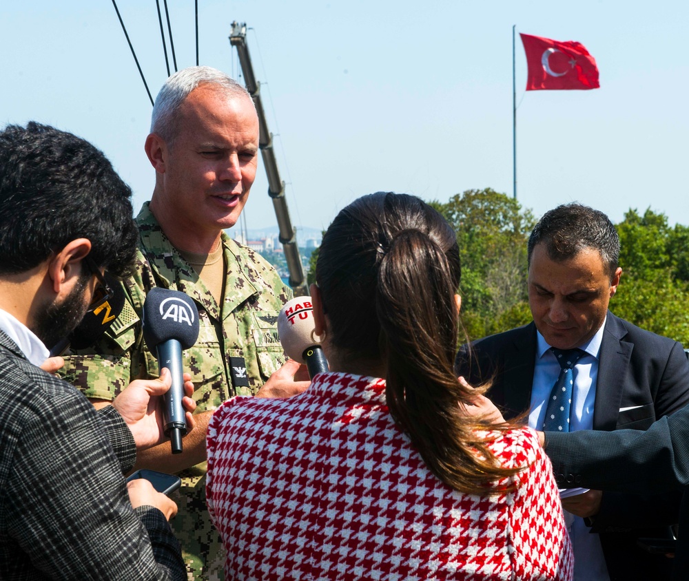 USS Mount Whitney KLE and Turrkish Media Tour