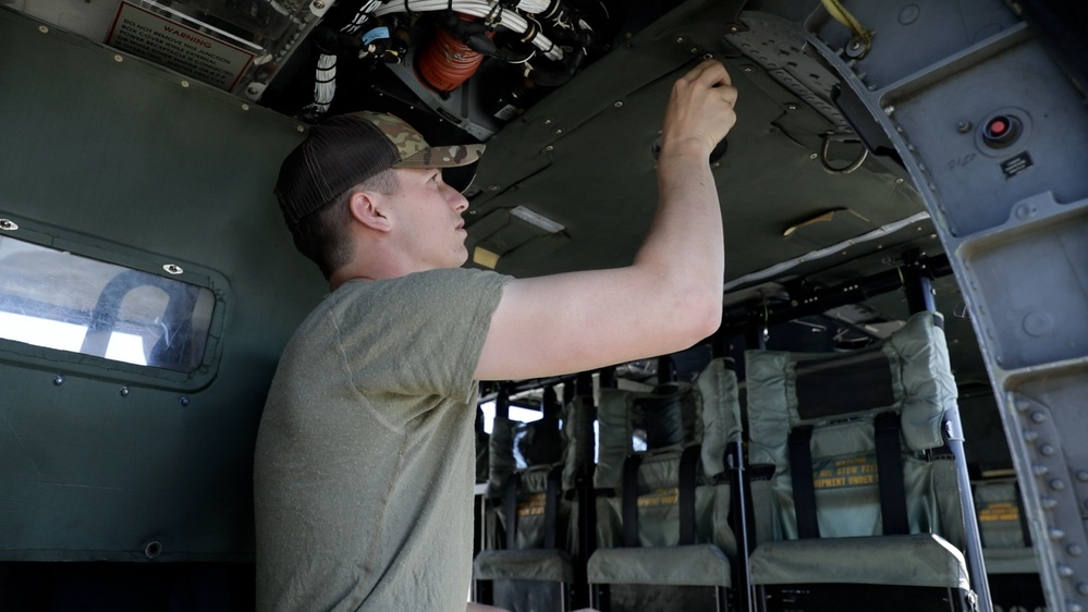 Task Force Ivy field aviation maintenance keeps helicopters flying in Baltics