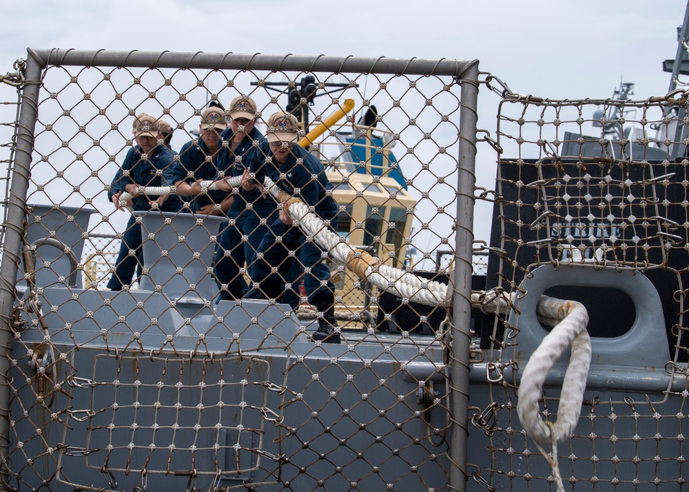 Navy prepares for Tropical Storm Hilary