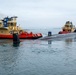 USS Alexandria Departs Naval Base Point Loma