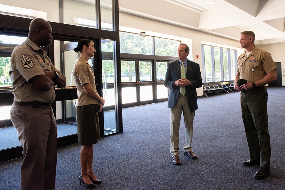 DPAA Leadership visits the U.S. Naval Academy