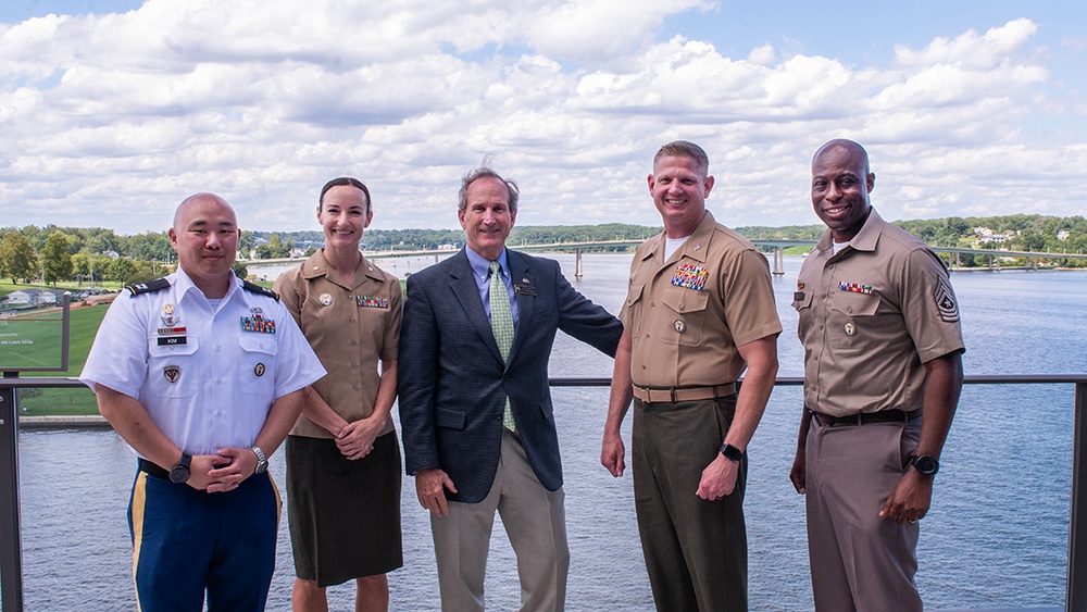 DPAA Leadership visits the U.S. Naval Academy