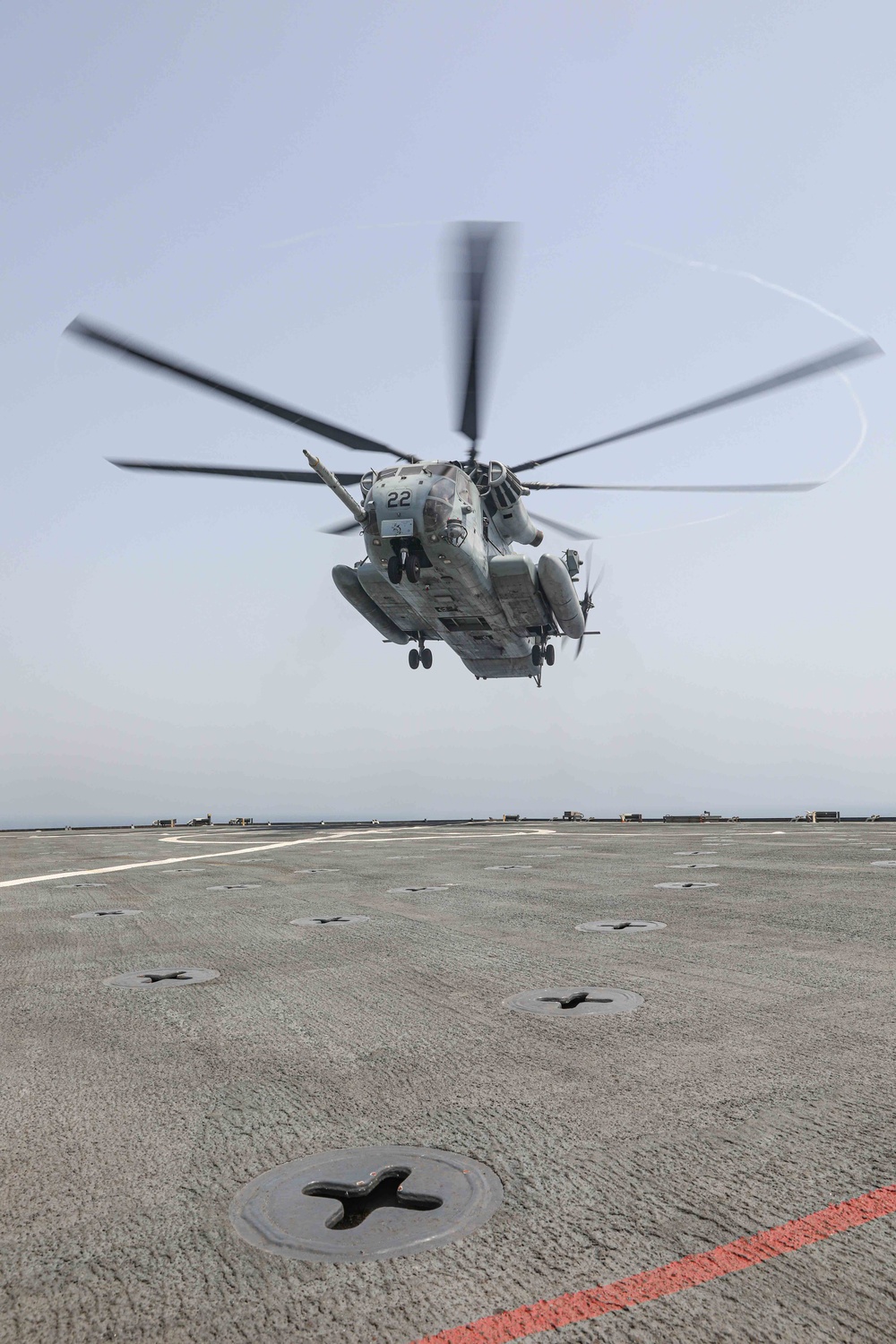 USS Carter Hall Conducts Flight Operations