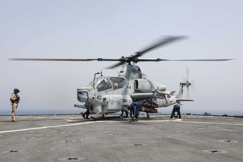 USS Carter Hall Conducts Flight Operations