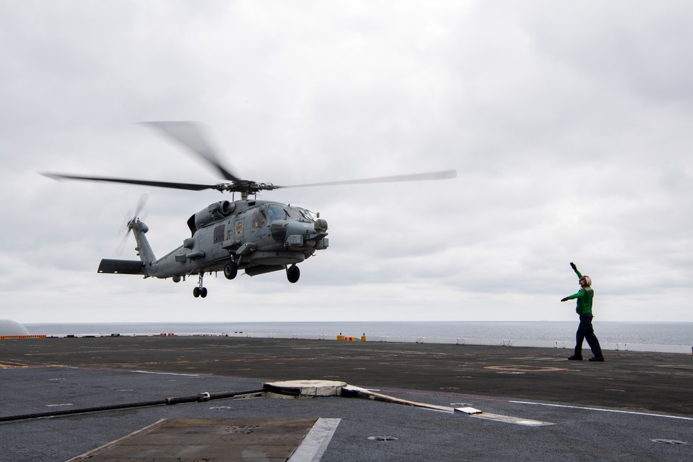 Nimitz Conducts Flight Operations