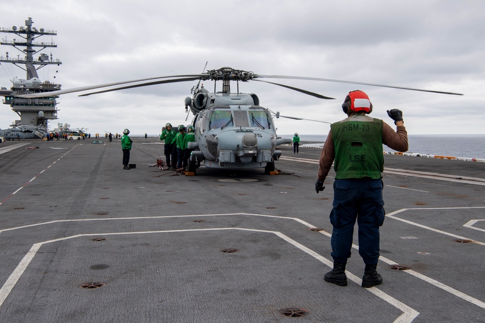 Nimitz Conducts Flight Operations